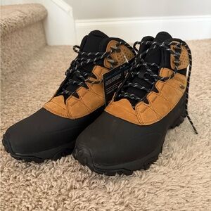Merrell Men's Black and Brown Hiking Shoes
